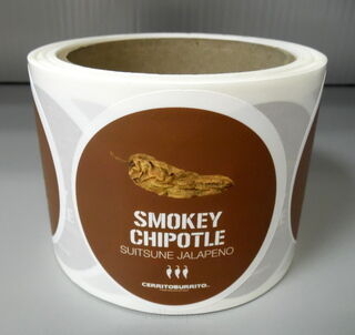 Etikettitarrat rullassa Smokey Chipotle